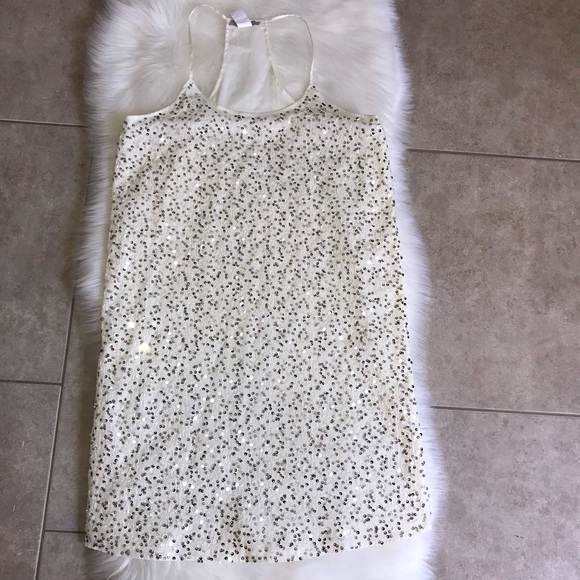Hayden Dresses & Skirts - Hayden off white sequin dress